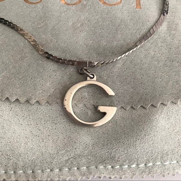 Rare Vintage GUCCI “G” Charm Metal Belt - Picture 4 of 7